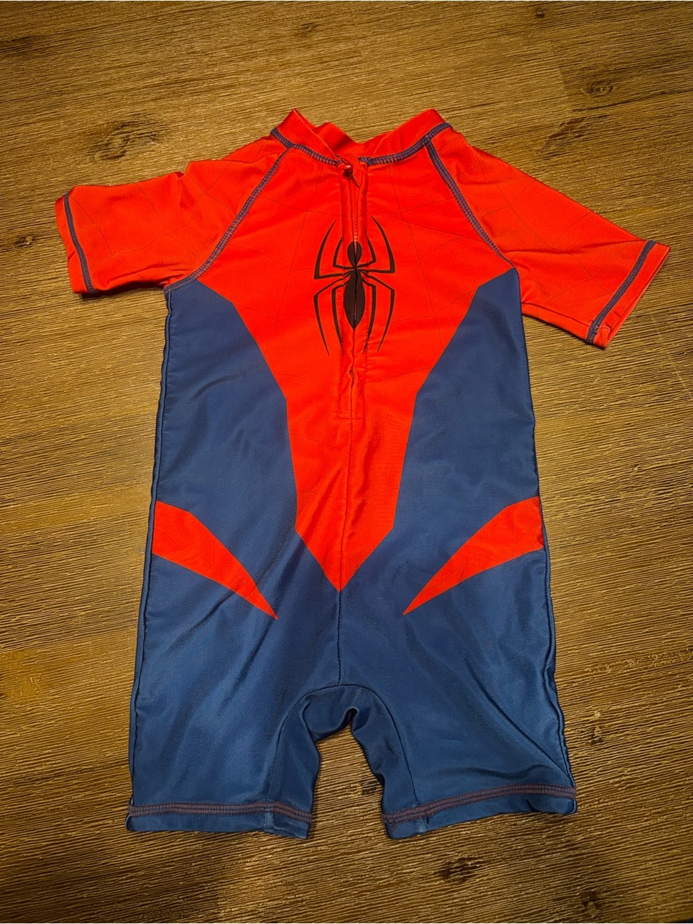 Spiderman Logo Swimsuit - 2T
